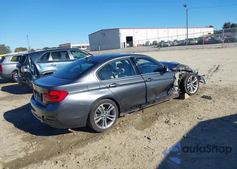 2018 BMW 330I из США, поврежденный, VIN WBA8B9G55JNU58072